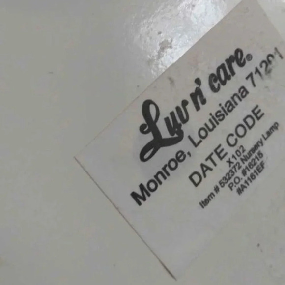 Peter Rabbit Nursery  Lamp Night Light Beatrix Potter/Frederick Warne & Co 2001 - Picture 3 of 6